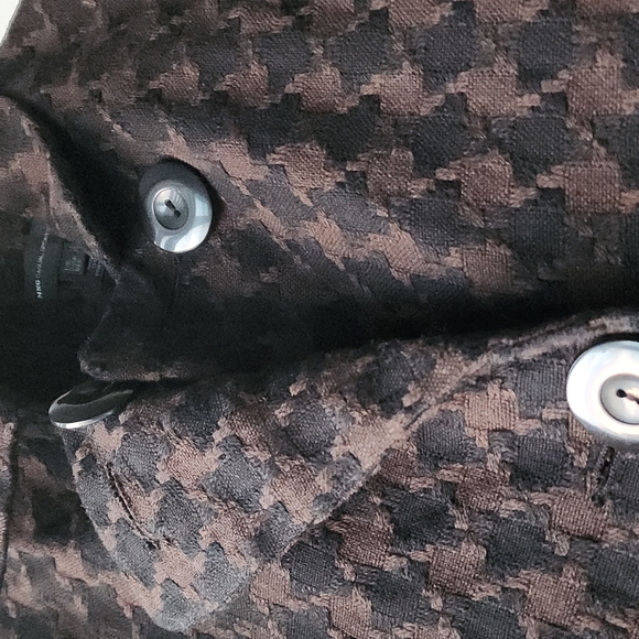 Mango Patterned Cropped Jacket - Picture 4 of 8